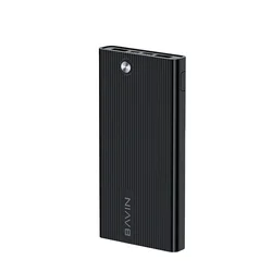 BAVIN PC050 Wholesale Price Portable Large Capacity 10000mAh Power Bank 2 USB Port 2.1A Output Fast Charging Slim PowerBank
