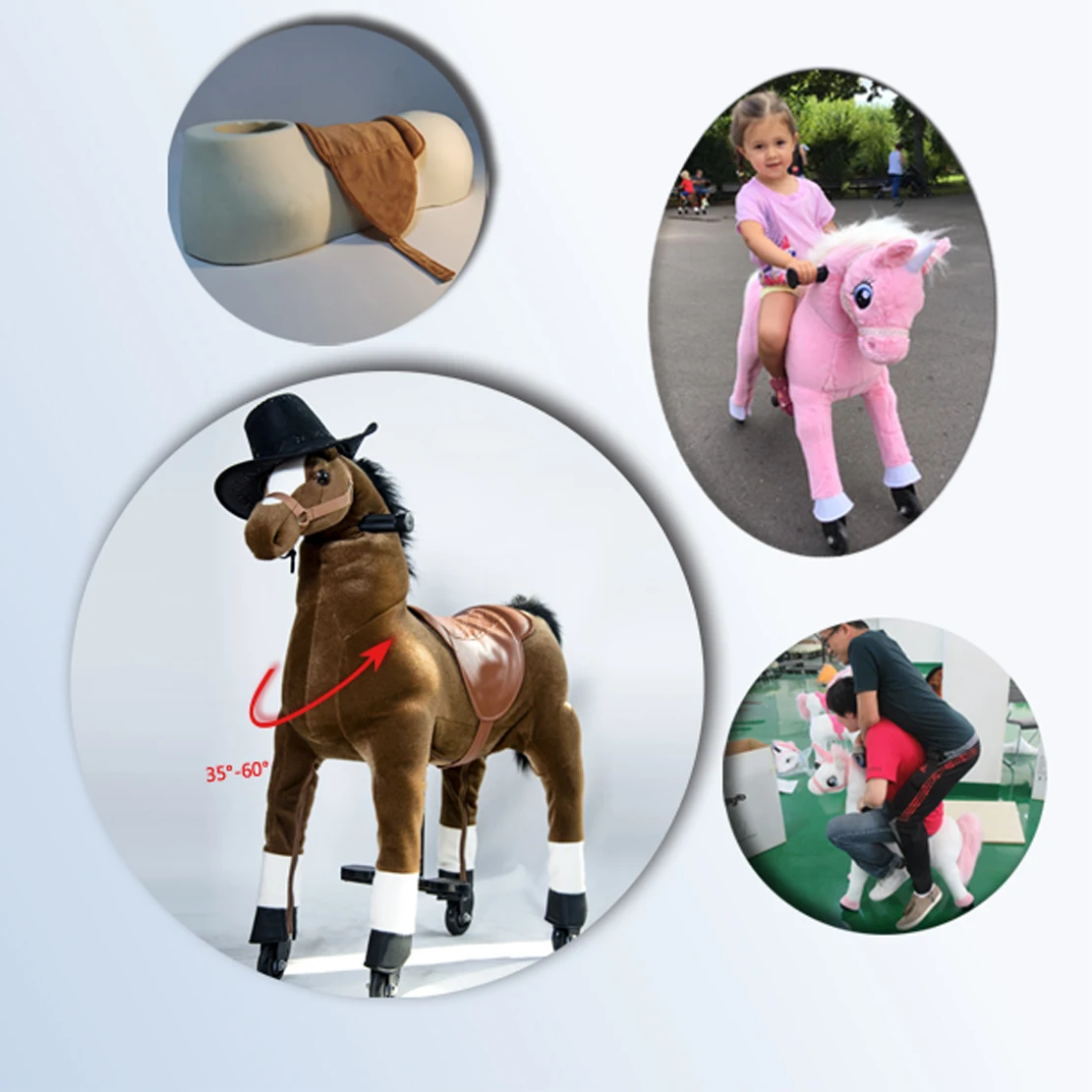 FOB Price pedal and electric animal ride for mall to Ningbo Port,  Large animal ride in life size walk as real with CPC