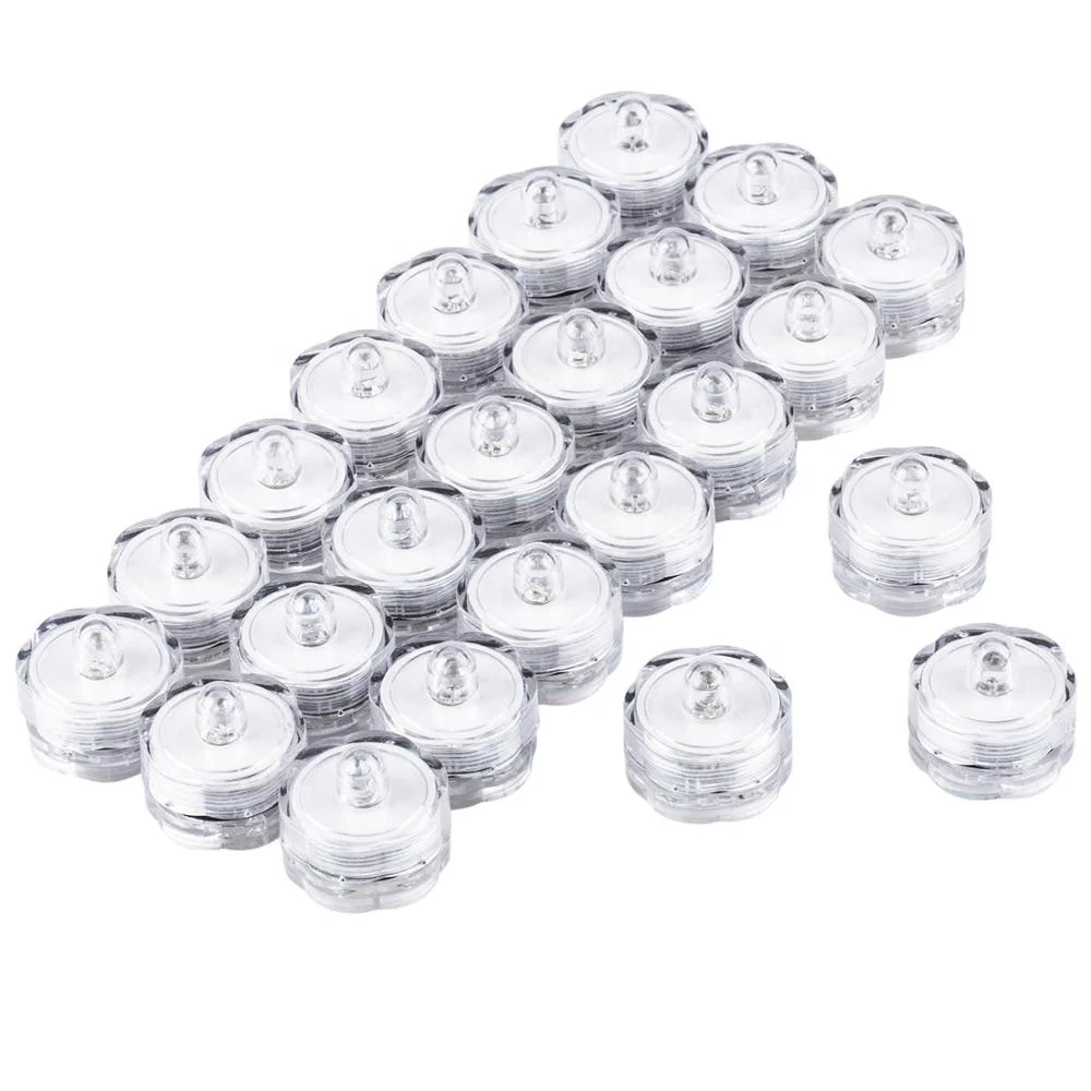 RGB colors Luces Led Decoracion Led Candle Light Led Submersible Light