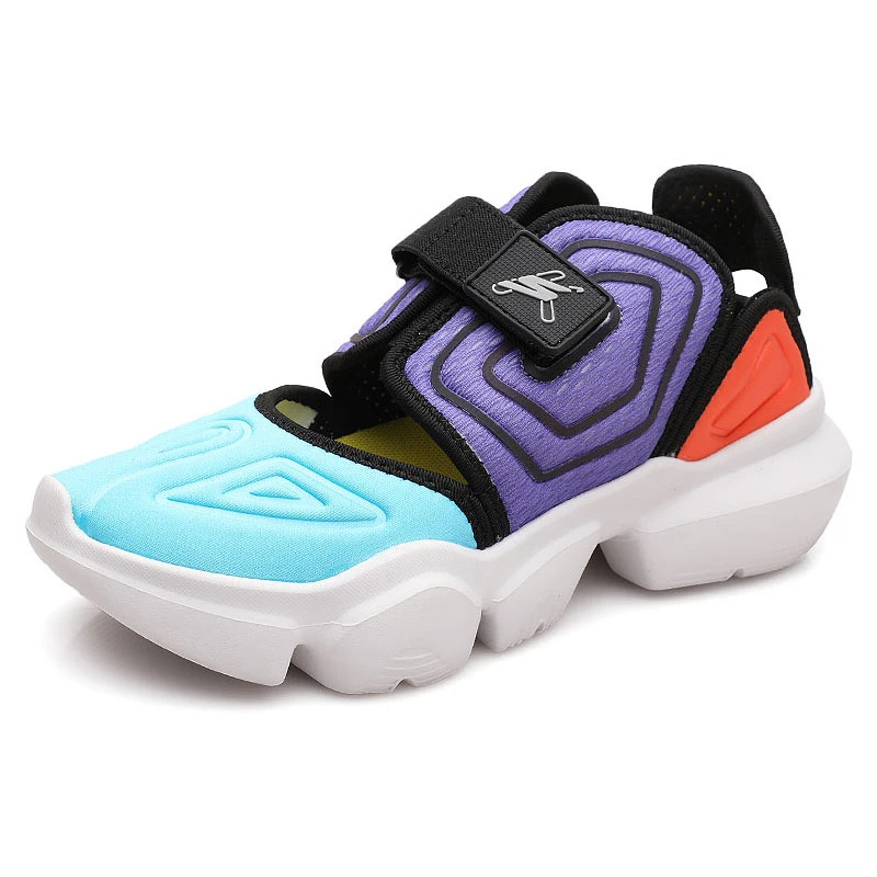 2021 Female Wedge Heels Shoes Summer Comfortable Sandals Slip-on Flat Platform Sandals For Women And Ladies