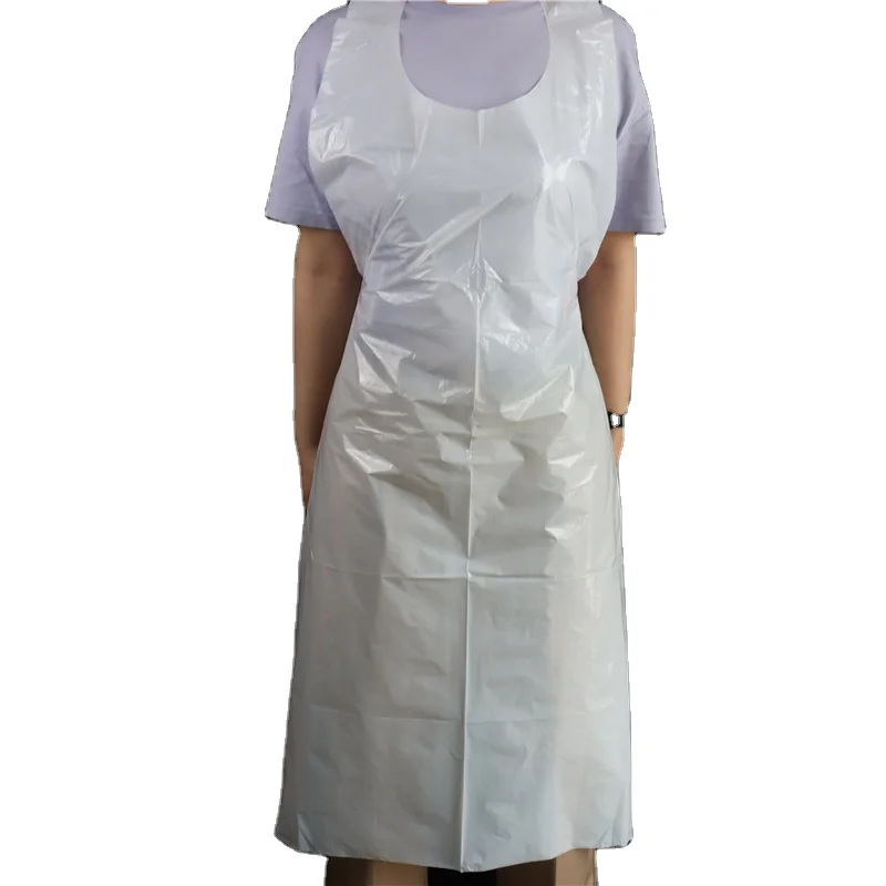 PE Apron Cape Disposable Waterproof LDPE Polyethylene Hospital Apron