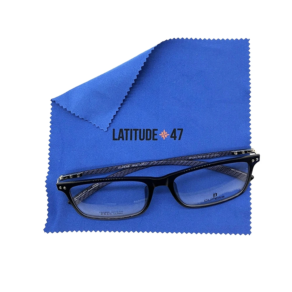 Custom Logo Microfiber Lens Cleaning Cloth Eye Glass Cleaning Cloth