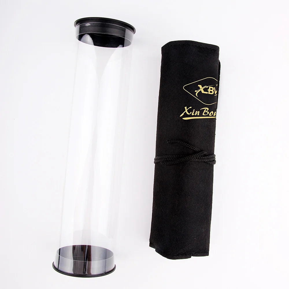 Xin Bowen 15 pcs Many different brush heads with plastic tube Combination Nylon Hair Liner Nail Brush Set Acrylic Paintbrushes