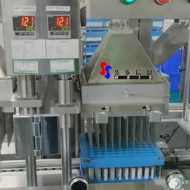 PET Tube Production Line  Of Automatic Blood Collection EDTA / Sodium Citrate Tube Machine