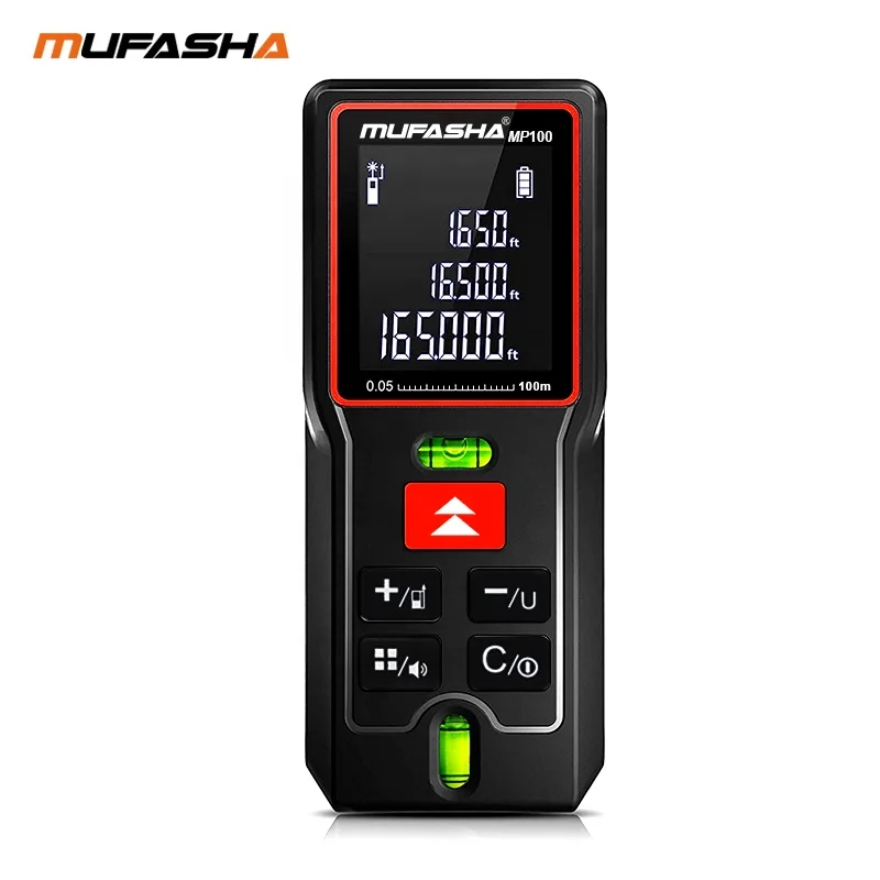 Лазерный измерительный инструмент MUFASHA MP100 DIY, лазерный измеритель расстояния 100 м