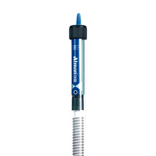ATMAN Fish Tank Temperature Adjustable Submersible Heater Blast-proof Quartz Glass Thermostat Heating Rod For Fish Tank