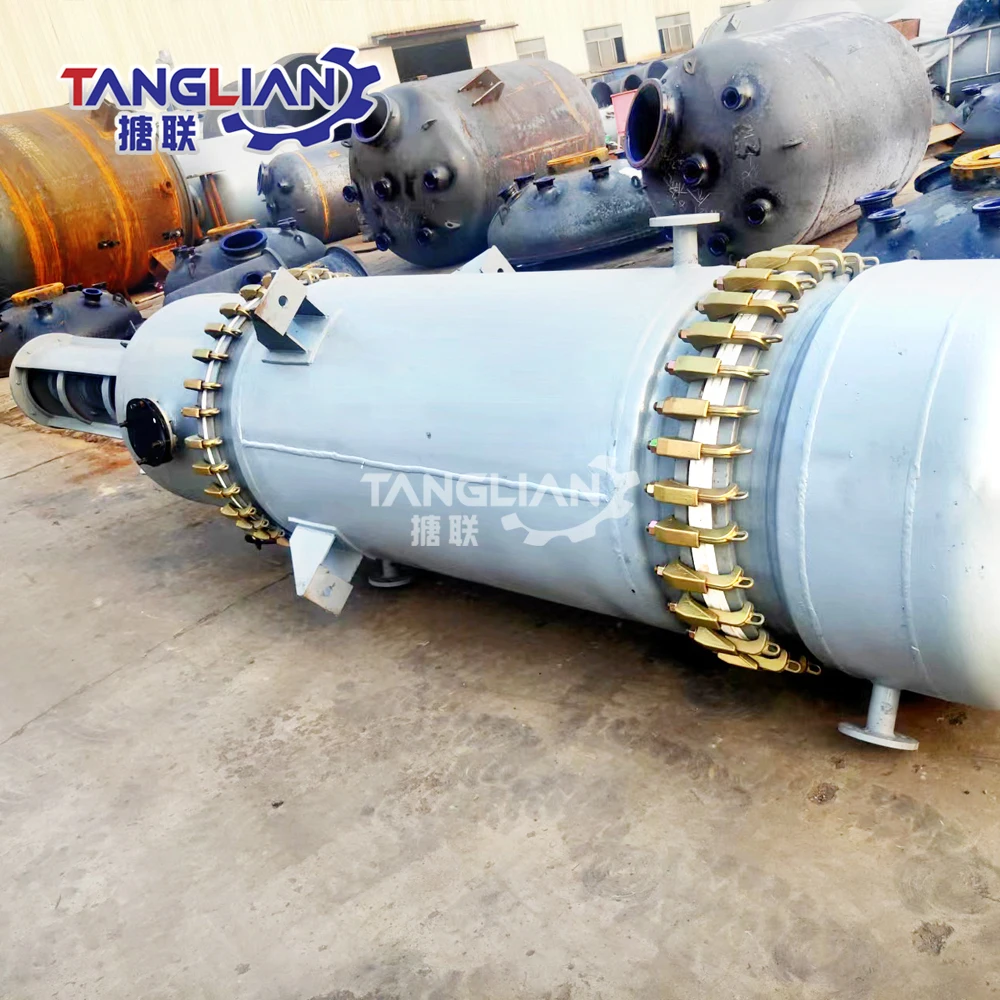 Low operating temperature thin film evaporator with high evaporation rate Thin film evaporator industrial