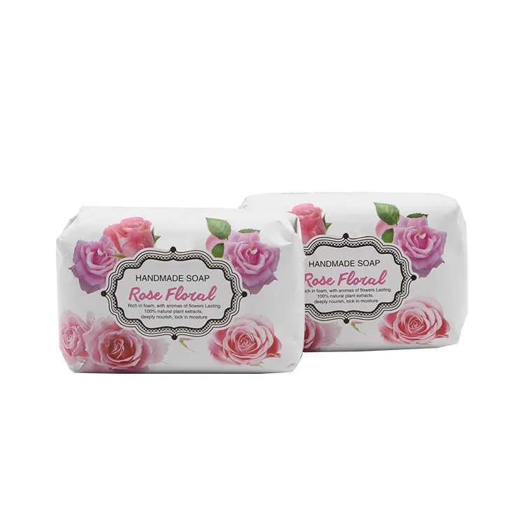 Luxury beauty plant ingredients cheap price african in bulk EOM packing private label foam rose flower soap