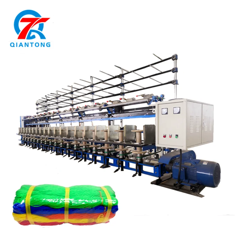 High speed capacity ring twister twisting machine for pp polyester cotton sewing yarn twine