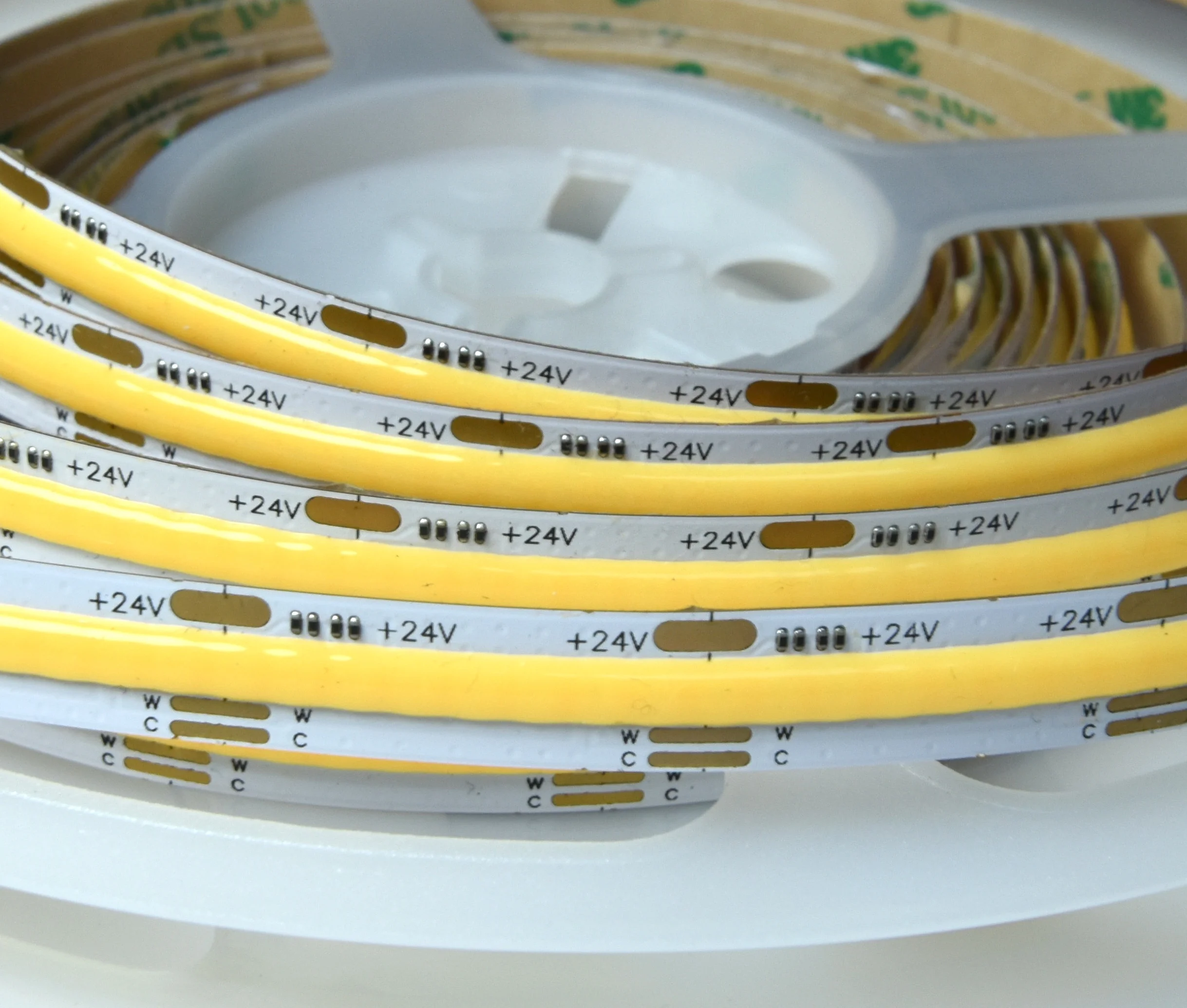 24V 20W/M Ra90 IP20 12mm 576LEDS/M  CCT Adjustable COB LED Strip