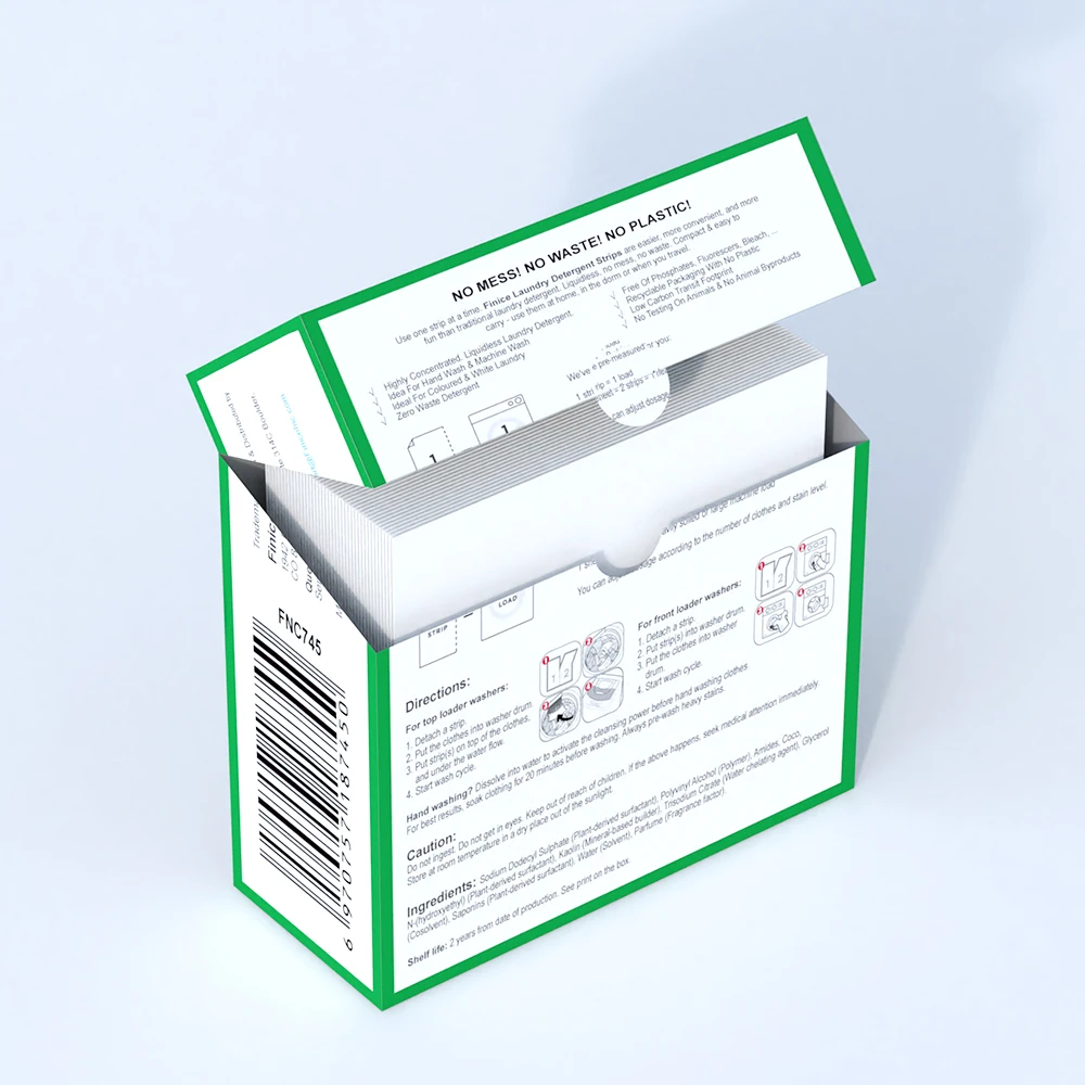 China Best Wholesale Super Condensed Laundry Detergent Sheets detergent strips