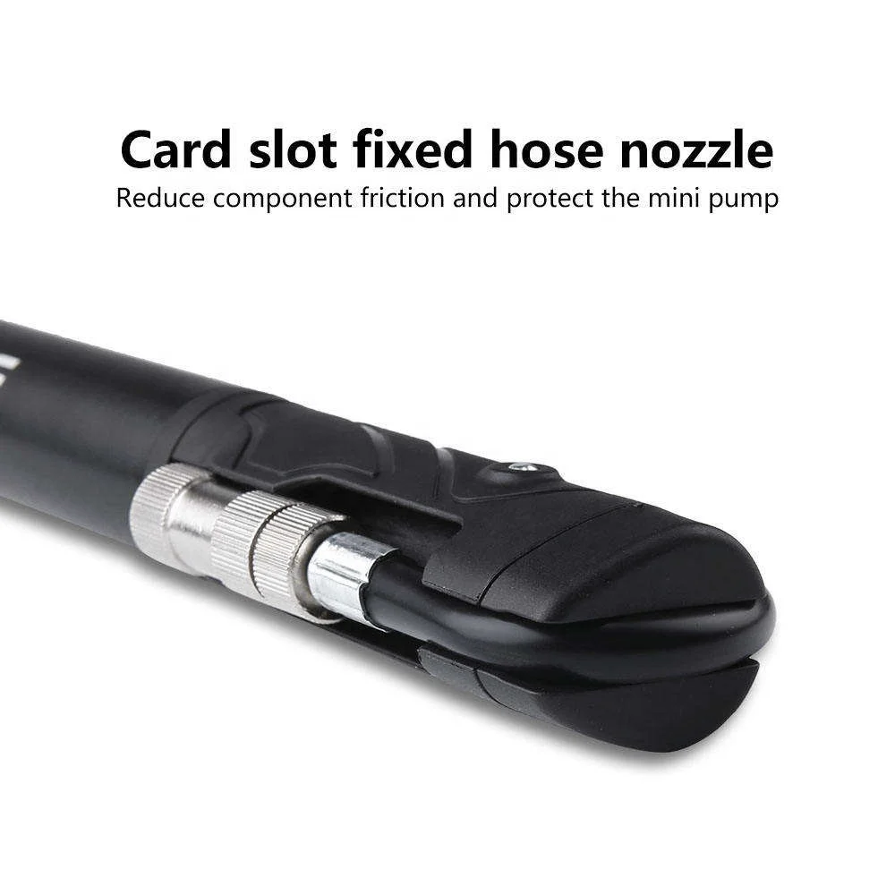 Inbike 2023 Best Selling Mini Bike Pump with Gauge Good Foot Bike Pump Floor Air Bike Pump
