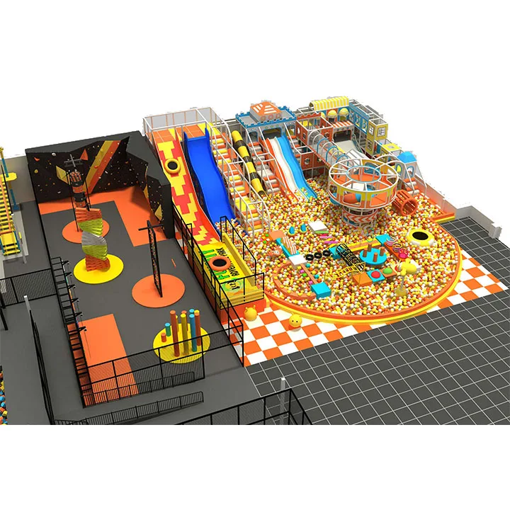 Funplay Slide Liben Indoor Playground Entertainment with Ball Pool