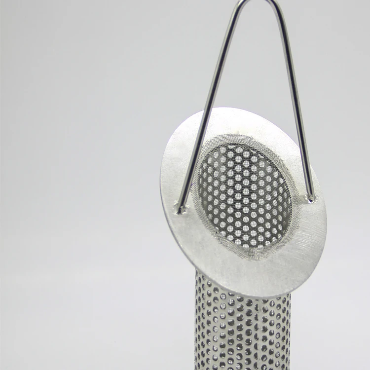 customized 316  stainless steel basket strainer filter screen for oil filtration and cleansing