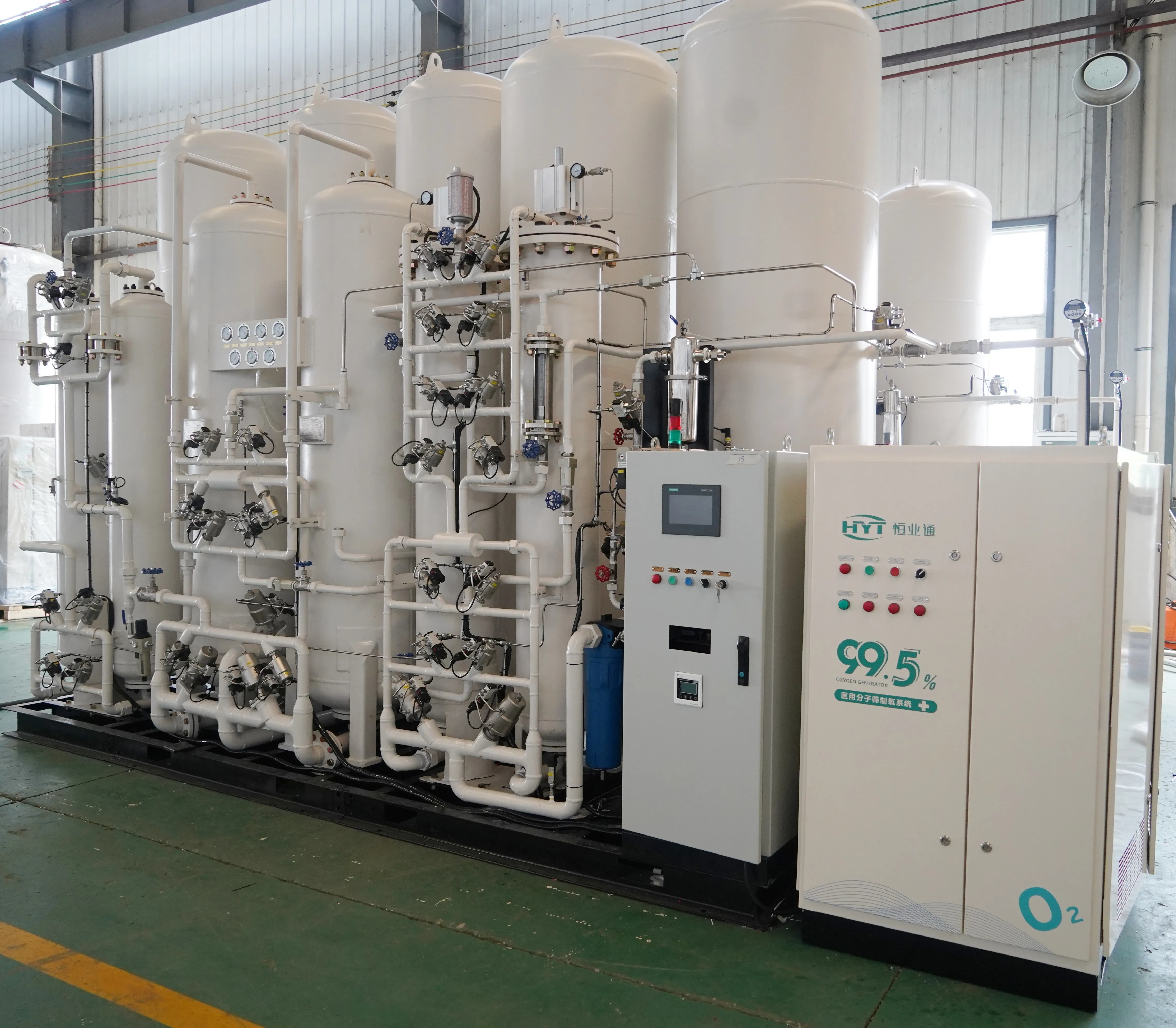 High Purity Oxygen Generator Portable Oxygen Filling Station for Medical Use