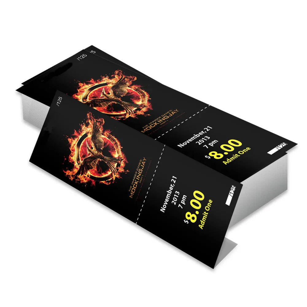 
Hot Sale High Quality Factory boarding pass Airline Flight Ticket Printing Airline ticket booking conference and exhibition 