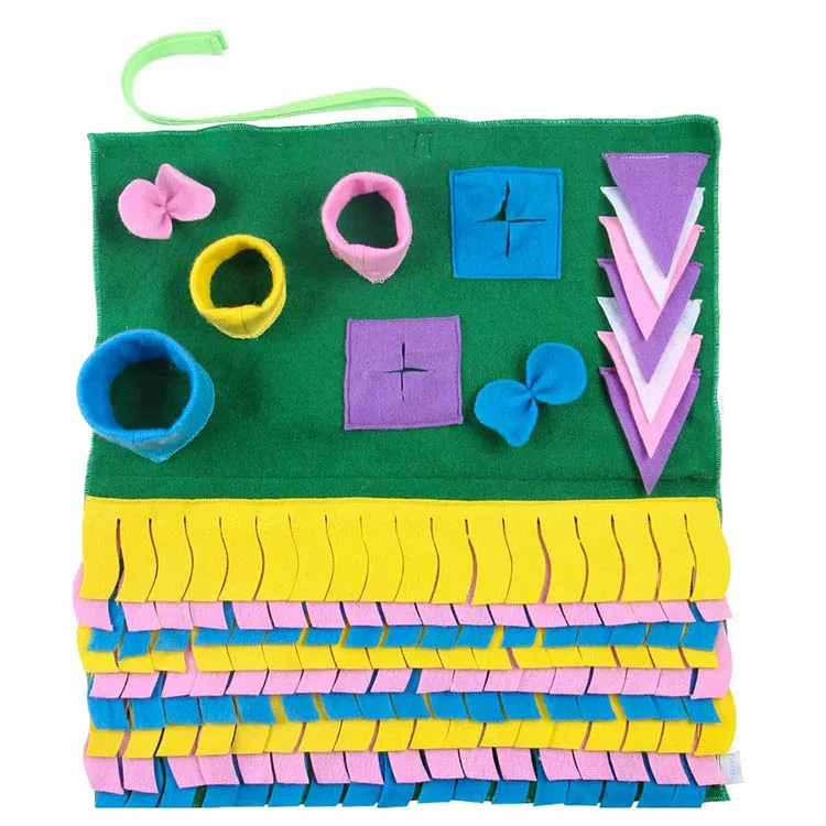 Snuffle Тренировочный Коврик для домашних животных нос работа одеяло Нескользящие Пэт развивающий коврик для кормления мастерство снятие стресса собака коврик для кормления