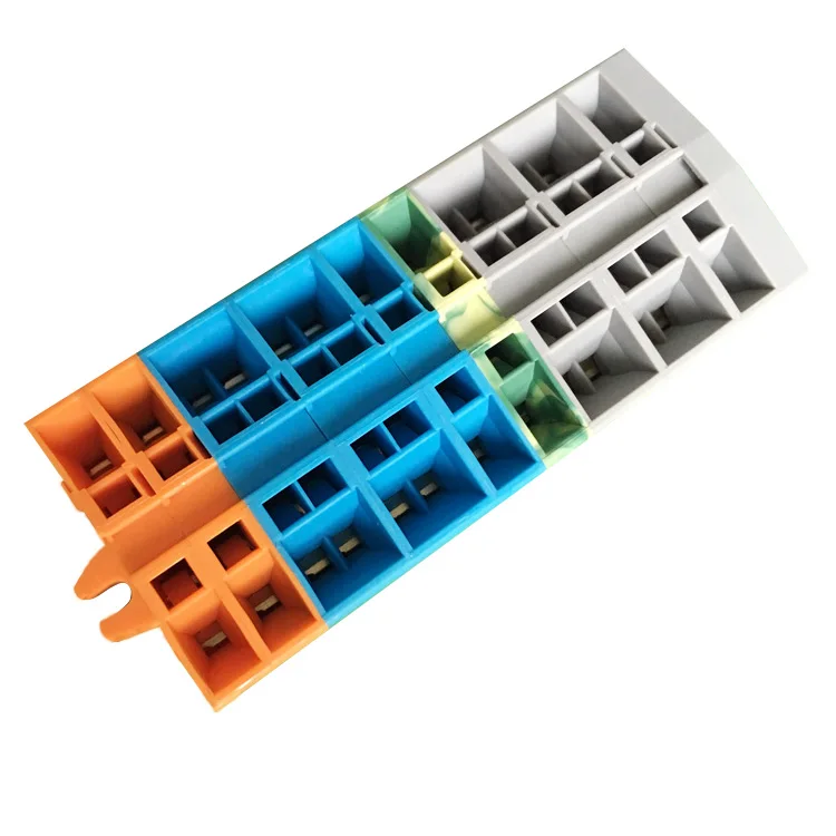 China Wholesale Terminal Block Electrical Spring Type Miniature Terminal Block