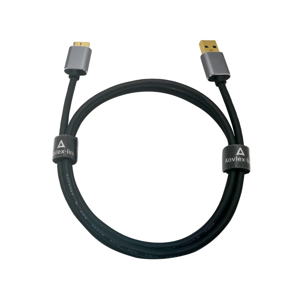 OEM металлический корпус Usb 3 0 к Micro B кабель для быстрой зарядки и передачи данных жесткого диска Hdd