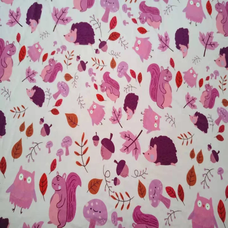 Wholesale China Supplier Printed 95%Modal  5%Spandex Modal Lycra Fabric For Soft Stretch Dress