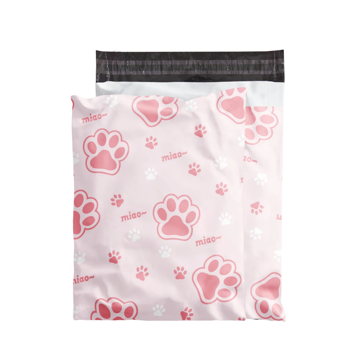 Розовые милые пакеты для почтовых отправлений Love Heart австралийская рубашка цветная полиэтиленовая сумка из ПВХ упаковка биоразлагаемый матовый