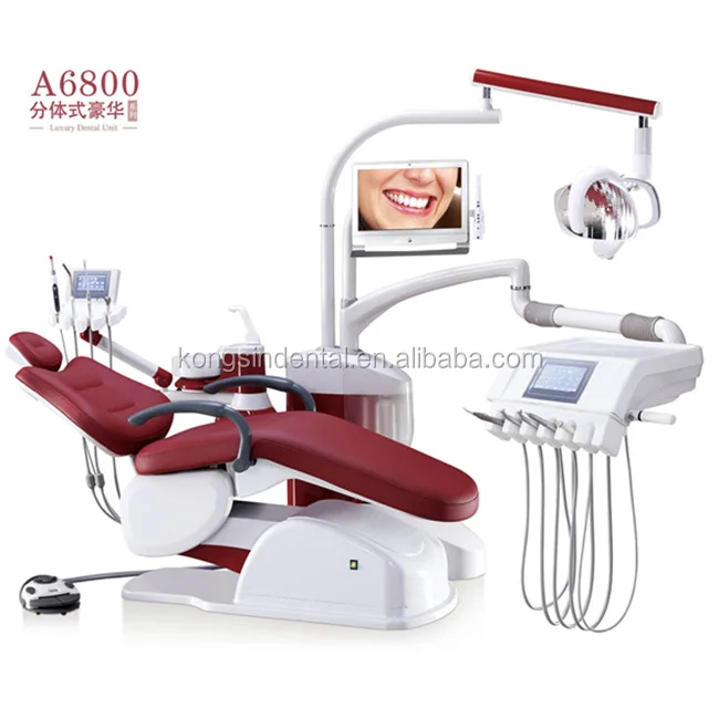 A6800 Digital Touch screen Control System Dental chair Unit