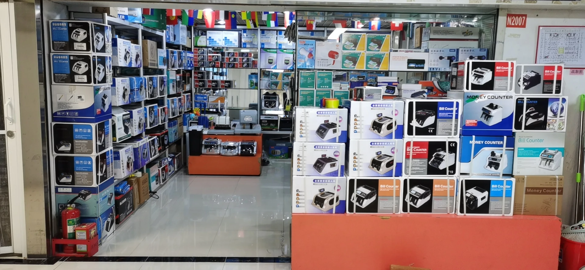 5800D UV/MG LCD Display Bill Counter Cash Detector USD/EUR/IQD/TRY Money Counter