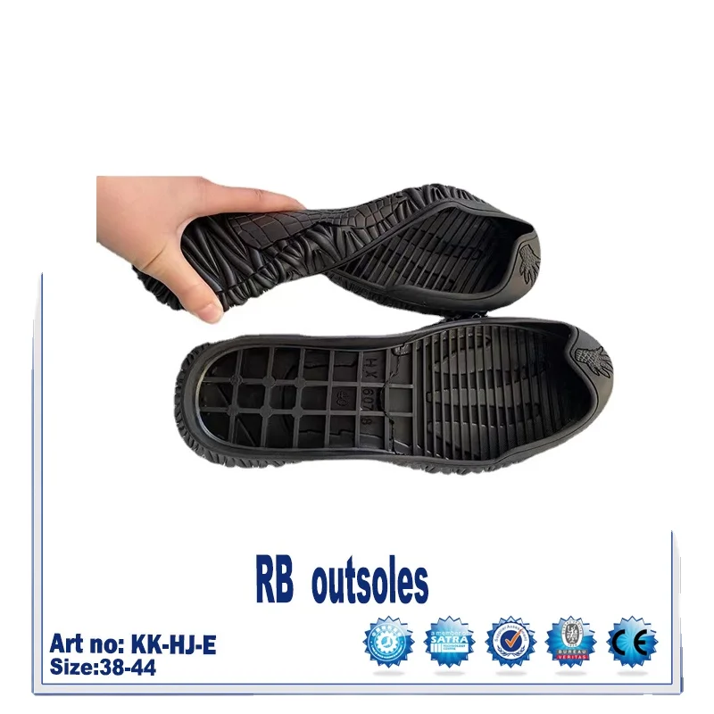 Sole Expert Kingkung Latest Rubber Sandal Sole for Man Sneaker Black Summer Painting Logo Color Material Origin Type