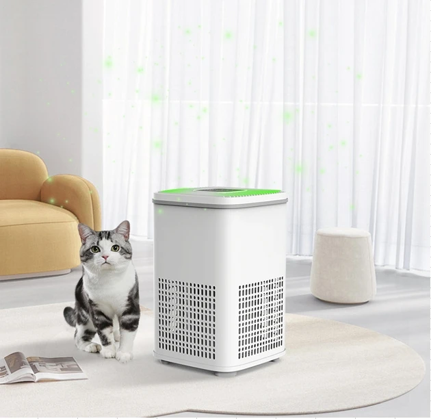 Прямая заводская цена Умный домашний приложение Wifi очиститель воздуха лазерный дыма