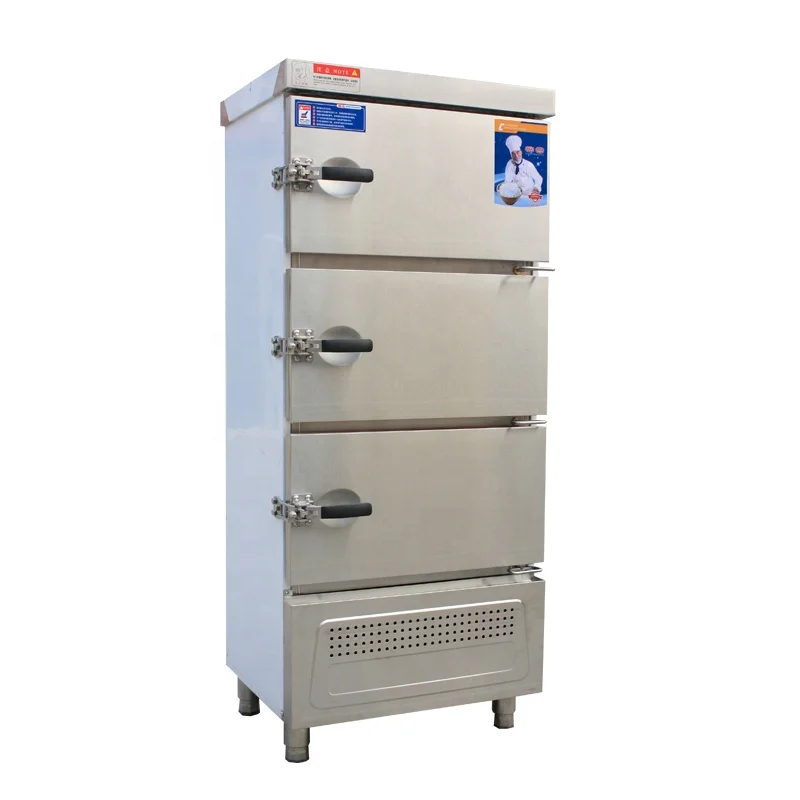 intelligent gas commercial steam cabinet kitchen electric steam cabinet