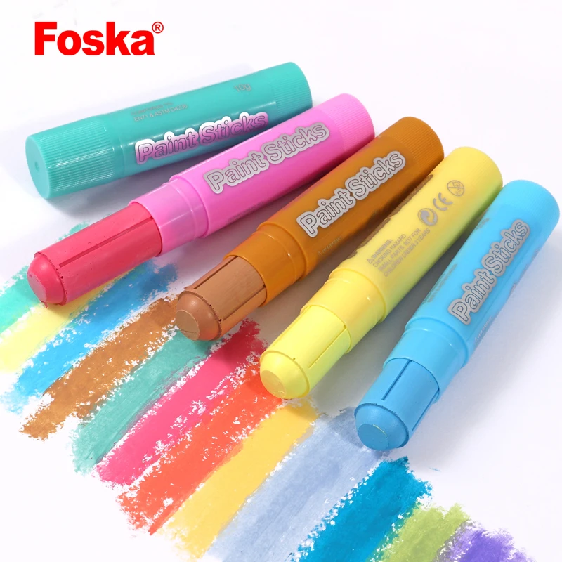 Foska New items Macaron color paint crayon