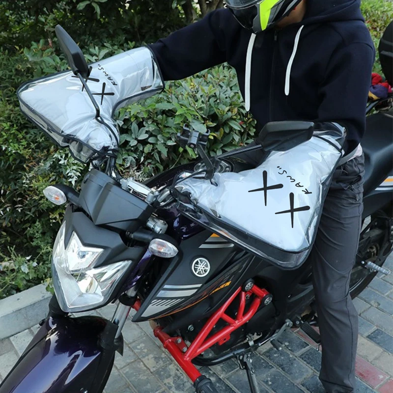 Tidal guard windproof rainproof handle cover winter warm handle cover gloves for motorcycle electric tricycle