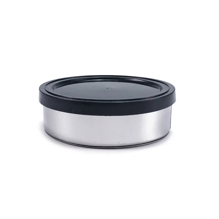 100ml Self Seal Tin Can Ring Pull Hand Press Seal Metal Tuna Pressitin Can 3.5g Smell Proof Container Customized Stickers