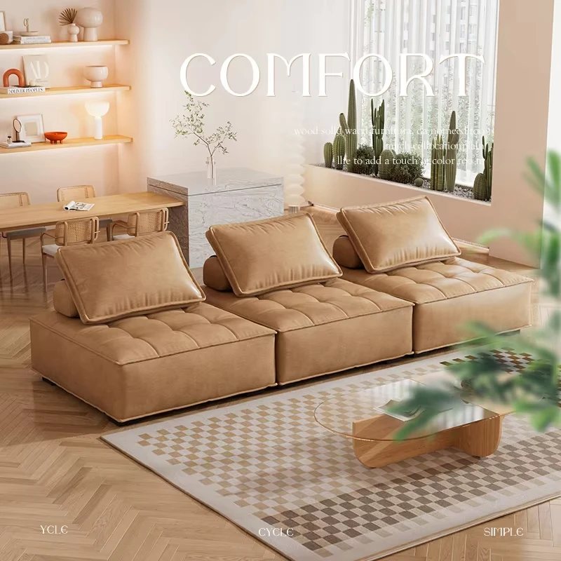 Factory Technology fabric block sofa set furniture living room