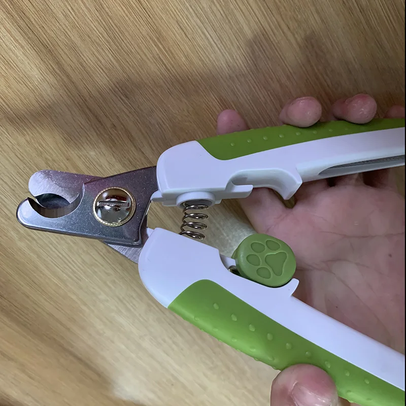 Professional Pet Nail Clippers and Claw Trimmer with Safety For Animals Paws Grooming Dog Cat Clippers