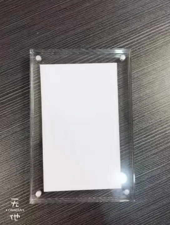 Акриловая магнитная рамка фото рамка