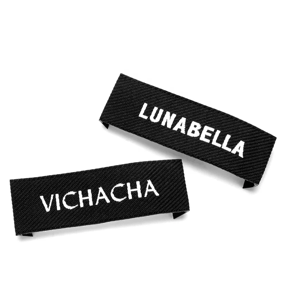 Custom Label Manufacturer Woven Garment Labels For Clothing