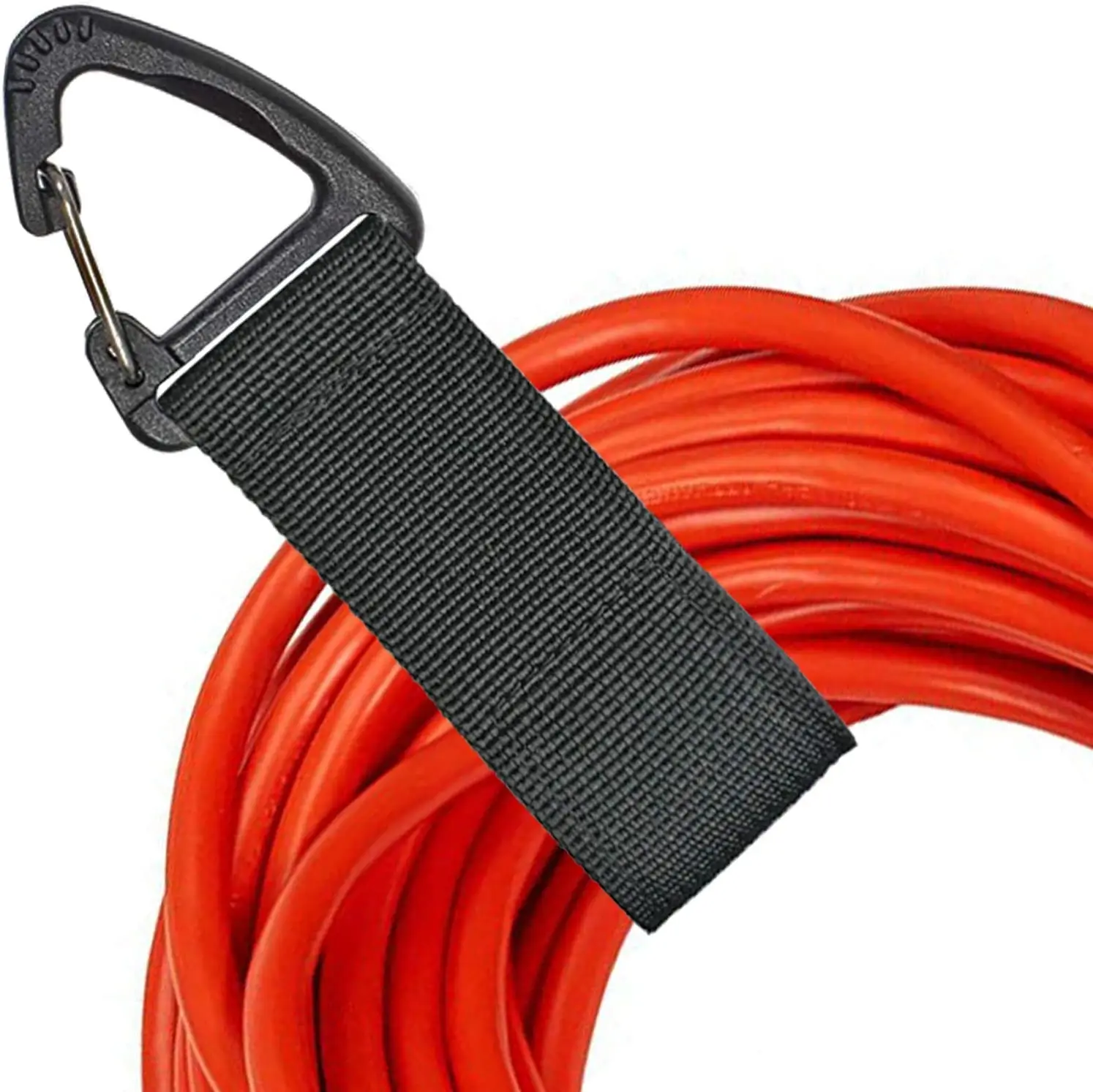 Heavy Duty Nylon Strap With Hook And Loop Carabiner Strap Suspension Straps