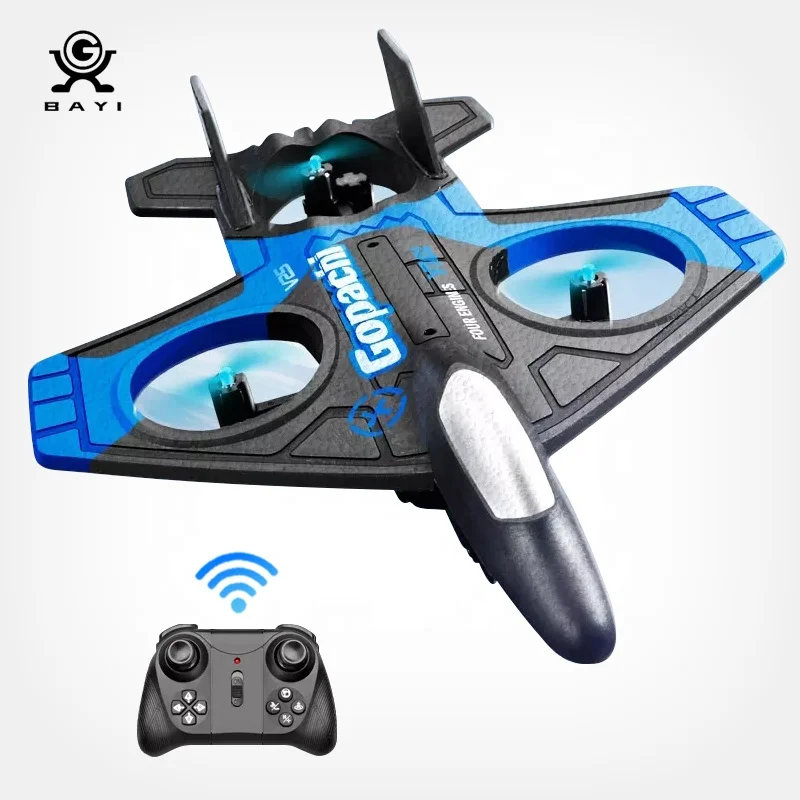 2,4G Радиоуправляемый самолет, самолёт, вертолет, игрушка, радиоуправляемый самолет с дистанционным управлением, 4K камера, истребитель, Радиоуправляемый Хобби самолет, планер, пенопластовая игрушка