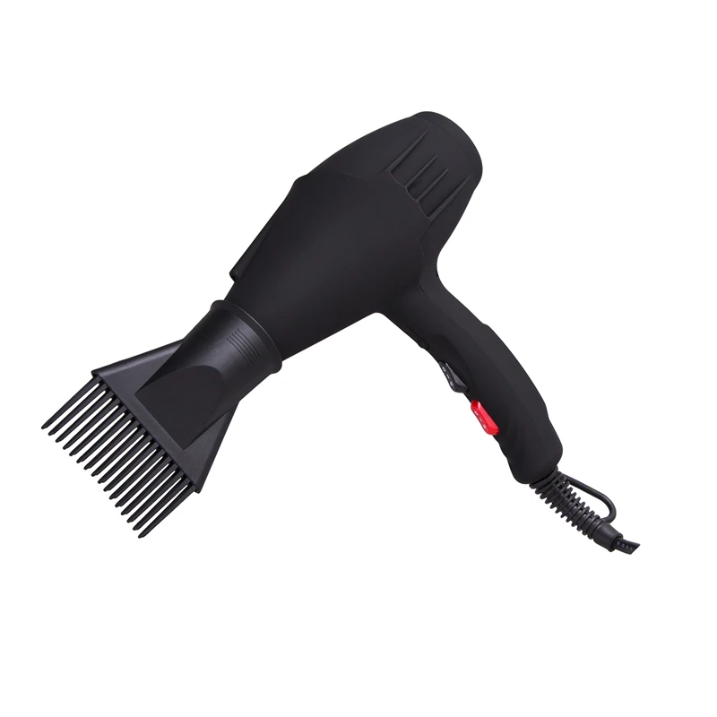 Professional Blow Dryer 1800W AC Motor Fast Drying with Diffuser Comb Nozzle Hair Dryer