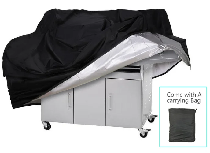 Чехол для гриля барбекю SJC-015 в натуральную величину напольные покрытия из водонепроницаемого материала с защитой от солнца Auti ультрафиолетового излучения для снега и дождя; Зимние полусапоги продукты покрывают