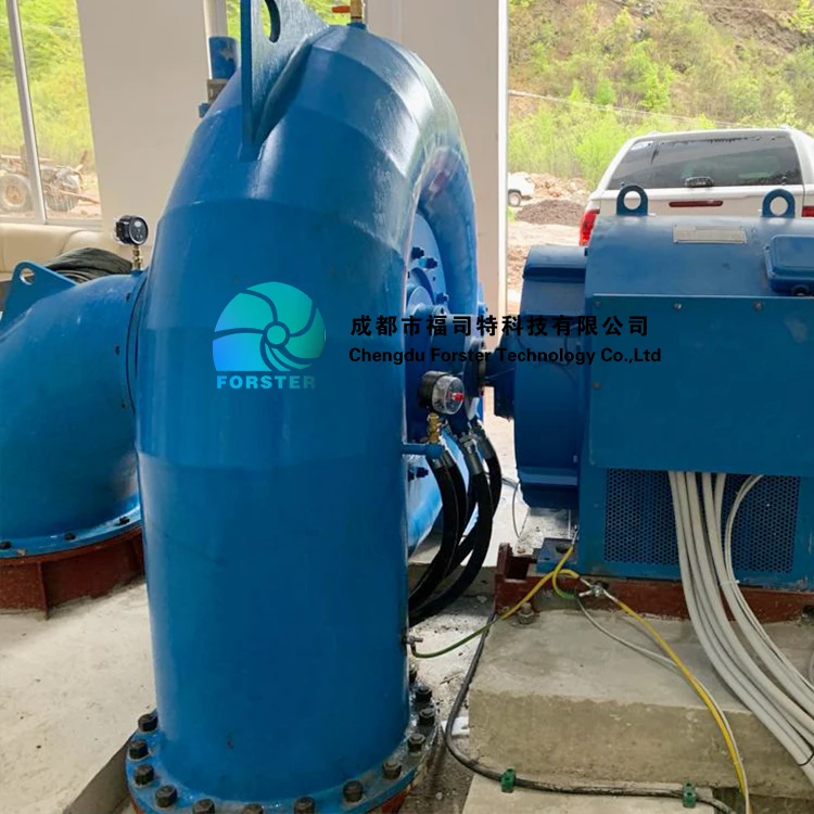 Hydraulic Electric Micro Hydro Electric Plant 300kW Hydro Generator Electric 100kW Water Turbine
