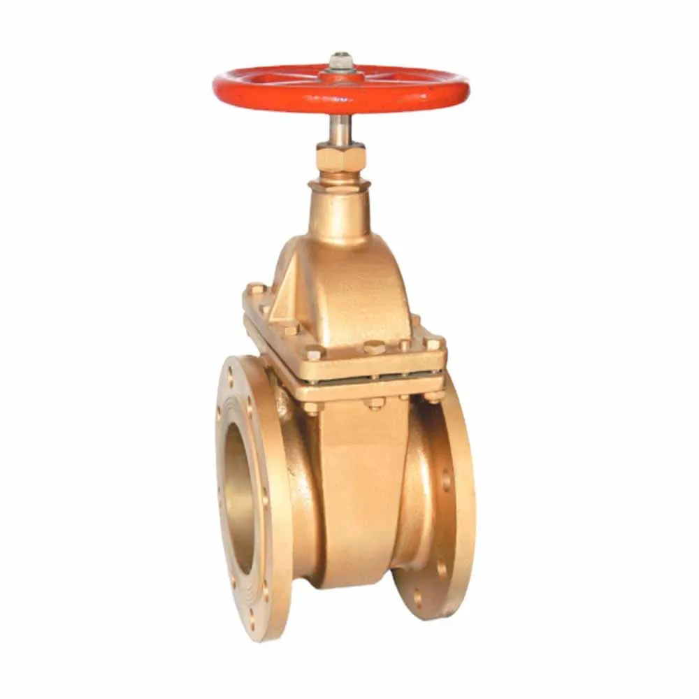 1 Inch Brass / Bronze Flanged Gate Valve Brass Transformer Gate Valve with Oil Working Medium and 1.6MPa Pressure