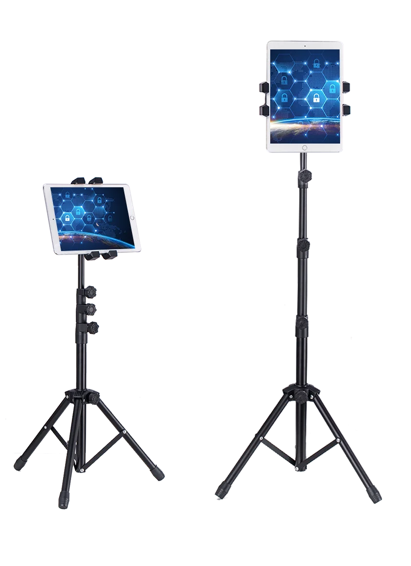 Hot sell 4.7 13 inch MOBILE Tablet Floor Stand holder for iPad TV photography equipment