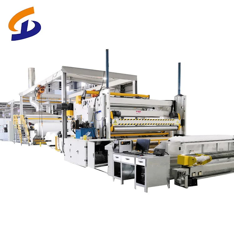 Huiyu 3.2M SMMS Spunbonded Nonwoven Fabric Making Machine Production Line