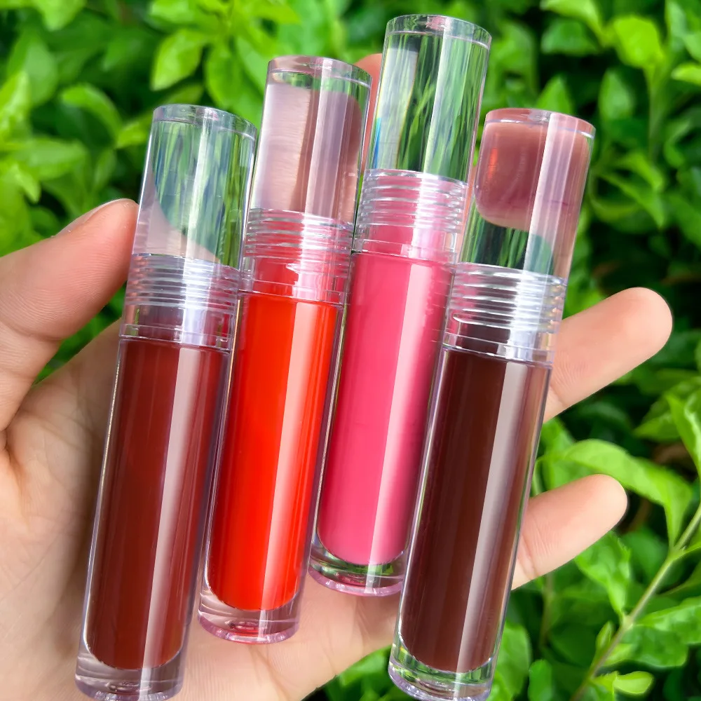 High Moisturizing 13 colors print logo high pigment high shine water glass lip gloss