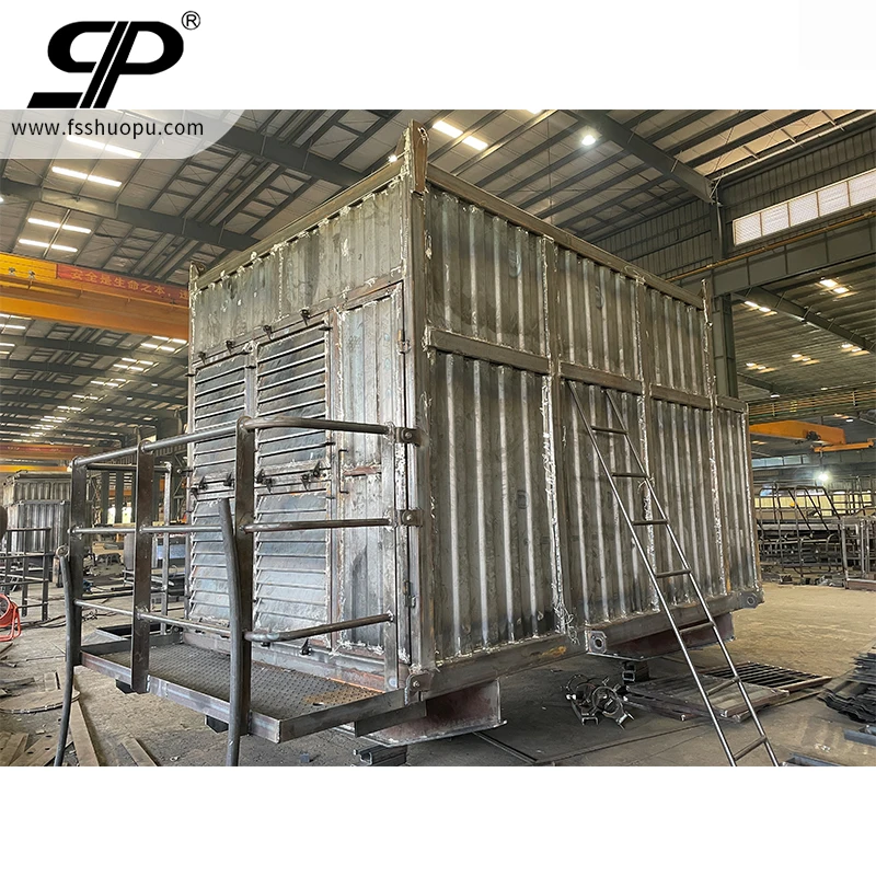 Large laser cutting custom sheet metal fabrication