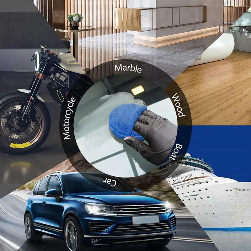 Quality Microfiber Sponge Pads Car Polishing Waxing Cleaning Pads With Finger Pockets Foam Sponges for Cars