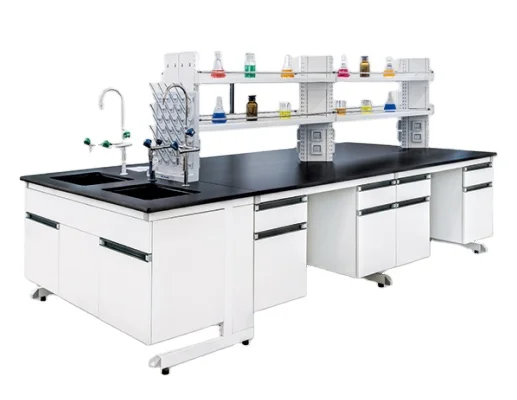 School science lab table chemical resistant work bench laboratory furniture