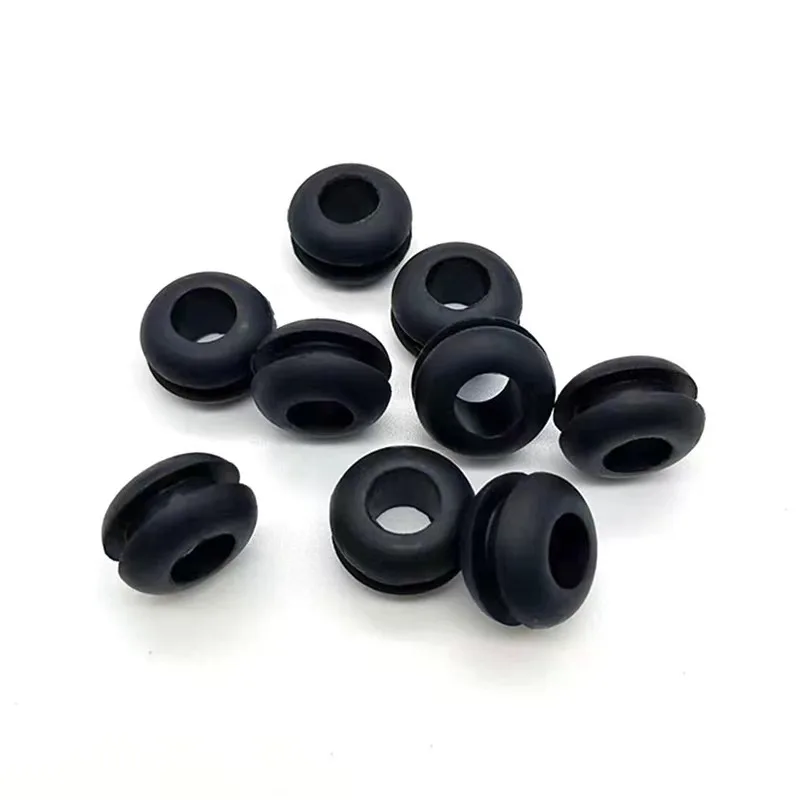 Double sided silicone coil protector LED light waterproof over the coil rubber grommet
